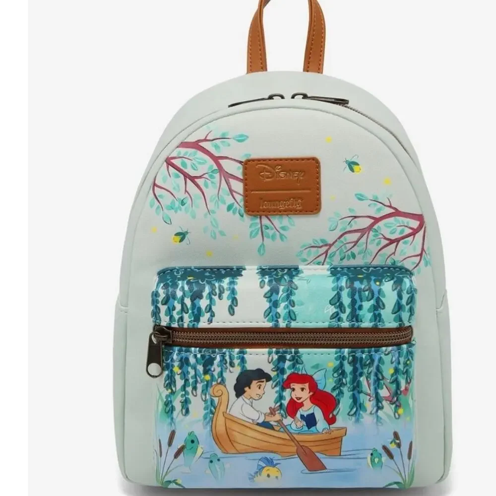 Loungefly Disney The Little Mermaid Boat Date Mini Backpack - Picture 1 of 14